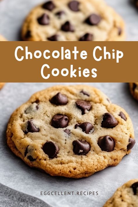 If you are craving for a sweet and chewy treat, our Chocolate Chip Cookies recipe is a must-try. These cookies are loaded with rich chocolate chips, making each bite a delightful experience. #Chocolate Chip Cookies recipe #Chocolate Chip Cookies easy #chocolate chip cookies chewy #chocolate chip cookies chewy recipe #chocolate chip cookies chewy softest #chocolate chip cookies easy recipe #easy chocolate chip cookies recipe no baking soda #chocolate chip cookies soft Softest Chocolate Chip Cookies, Easy Chocolate Chip Cookies Recipe, Chocolate Chip Cookies Chewy, Recipe Chocolate Chip Cookies, Chocolate Chip Cookies Easy, Chocolate Chip Cookies Soft, Cookies Easy Recipe, Chocolate Chip Cookies Recipe, Soft Cookie