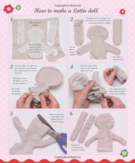 Rag Doll Tutorial, Diy Rag Dolls, Fabric Doll Pattern, Baby Doll Pattern, Rag Doll Pattern, Doll Diy Crafts, Doll Sewing, Fabric Toys, Doll Sewing Patterns