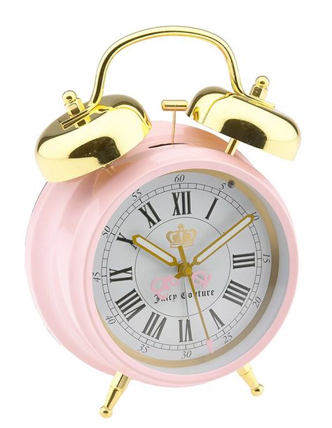 Juicy Couture Pink Clocks, Tickled Pink, Everything Pink, Pink Love, Small Leather Goods, Alarm Clock, Girly Things, Juicy Couture, Pretty In Pink