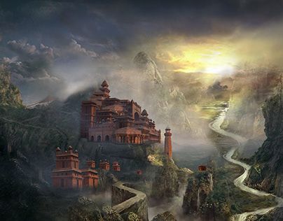 Matte Painting Photoshop Ideas, Mattepainting Photoshop, Matte Painting Photoshop, Matte Paintings, Cool Photoshop, Photoshop Painting, Matte Paint, Logo Gallery, Matte Painting