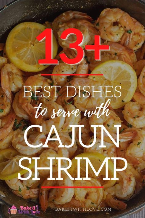 If you want to know what to serve with Cajun shrimp, check out this list of delicious side dishes that will help you complete your meal! These recipes all complement the zesty Cajun flavors from the shrimp and are sure to make your meal perfect! Whether you’re looking for a vegetable dish to serve on the side or a hearty meal to add your shrimp to, I’ve got the recipes you need! BakeItWithLove.com #bakeitwithlove #recipes #sides #Cajun #shrimp #dinner Cajun Shrimp Dinner, Sides For Shrimp, Shrimp Side Dish, Southern Coleslaw, Roasted Okra, Cornbread With Corn, Delicious Side Dishes, Recipes Sides, Shrimp And Vegetables