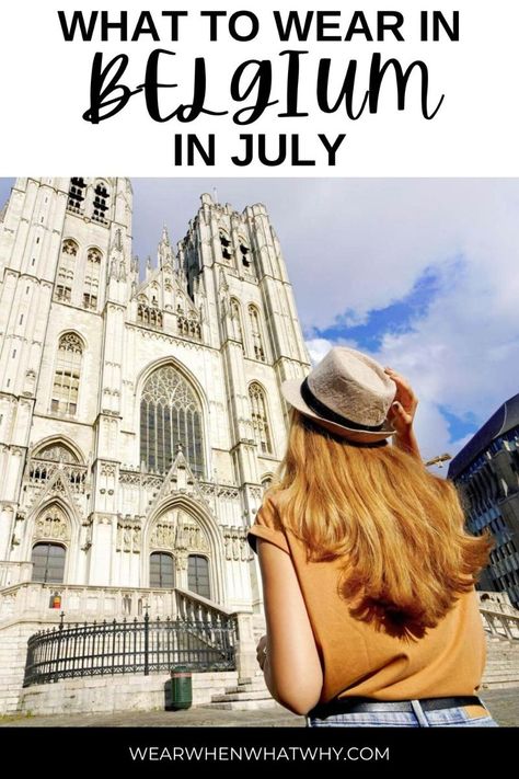 [AffiliateLink] Want To Know What To Wear In Belgium In July? Our Belgium Summer Packing List Has You Covered With Belgium Outfit Inspiration For Men And Women That Will Help You Dress Like A Local And Not Like A Tourist In Belgium No Matter Whether You Visit Brussels, Brugge, Antwerp Ghent Or Elsewhere. Also Includes What Other Travel Essentials To Pack For Belgium In Summer! #europetravelessentialsforwomen Belgium Street Style, Belgium Summer Outfits, Brussels Outfit Summer, Belgium Outfits Summer, Brussels Outfit, Belgium Summer, Visit Brussels, Outfit Inspiration For Men, Brussels Belgium Travel