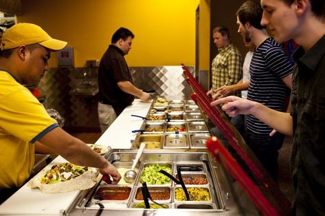 Burrito Restaurant, Burrito Bar, How To Make Tortillas, Mexican Grill, Fast Casual, Burrito Bowl, Restaurant Offers, Mexican Restaurant, Tex Mex