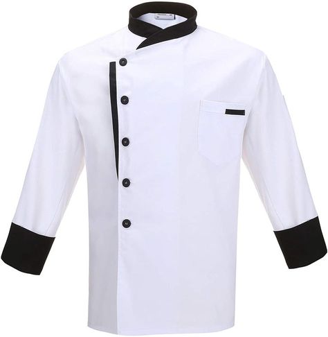 Chef Jacket Design Men, Chef Jackets Design, Cook Clothes, Customised Uniform, Chef Coats, Chef Jackets, Hotel Uniform, Chef Shirts, Chef Pants