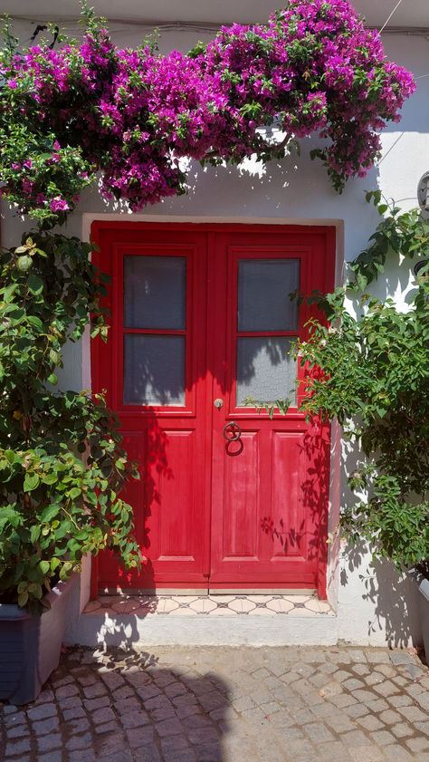 Red front doors