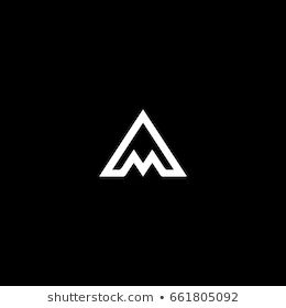 Imágenes, fotos de stock y vectores sobre Letter Ma Logo | Shutterstock M Mountain Logo, Logo Montagne, Ma Logo, A M Logo, A Letter Logo, Am Logo, Letter Icon, Mountain Logo, Signature Logo Design