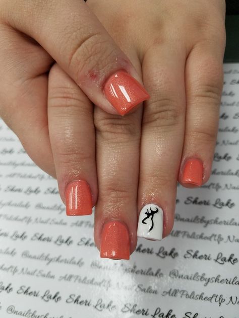 Hunting Nails Deer, Deer Nail Designs Hunting Season, Deer Hunting Nail Designs, Deer Hunting Nails, Hunting Nail Ideas, Hunting Season Nails, Deer Nail Designs, Hunting Nail Designs, Fishing Nails