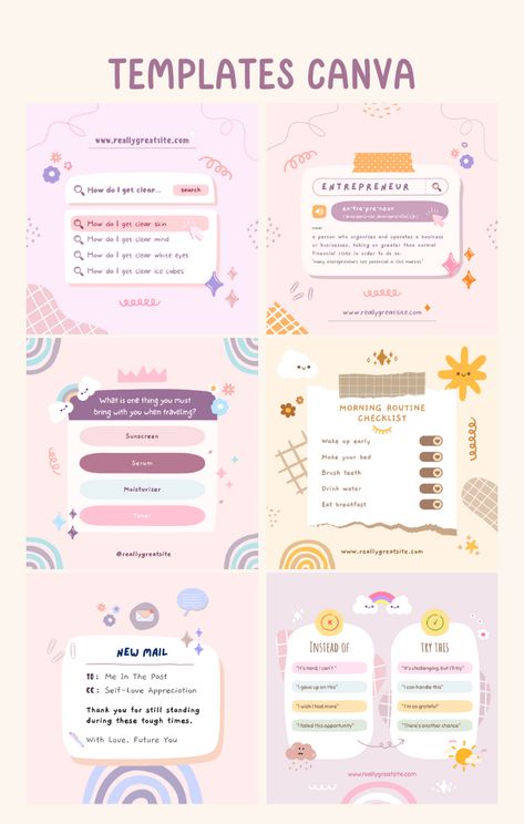 Canva Pro: 8 vantagens para criadores de cont Canva Card Idea, Canva Pro Templates, Canvas Graphic Design, Cute Canva Design, Aesthetic Canva Design, Canva Cute Templates, Canva Content Ideas, Canva Edits Ideas, Canva Template Ideas Aesthetic