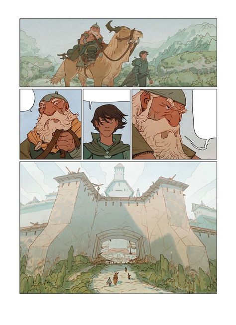 Color Process Graphic Novel Layout, Drawing Pages, Comic Book Layout, Comic Layout, Graphic Novel Art, Comic Panels, Environment Concept Art, Comic Illustration, Comic Styles