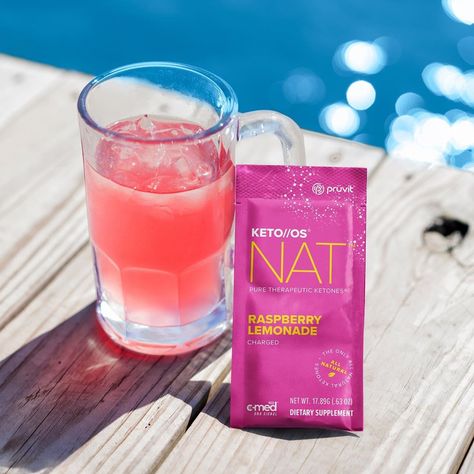 Prüvit on Instagram: “Raise your hand 🖐 if you wish you were poolside right now with an iced cold Raspberry Lemonade packed with ketones!  KETO//OS® NAT™…” Pruvit Ketones, Pruvit Keto Os, Pruvit Keto, Keto Products, Keto Os, Keto Drinks, Keto Supplements, Keto Drink, Raspberry Lemonade