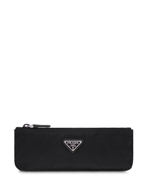 Travel Pouches, Fall Fashion Coats, Attack On Titan Aesthetic, Prada Collection, Prada Nylon, Eye Masks, Miuccia Prada, Prada Wallet, Pencil Pouch