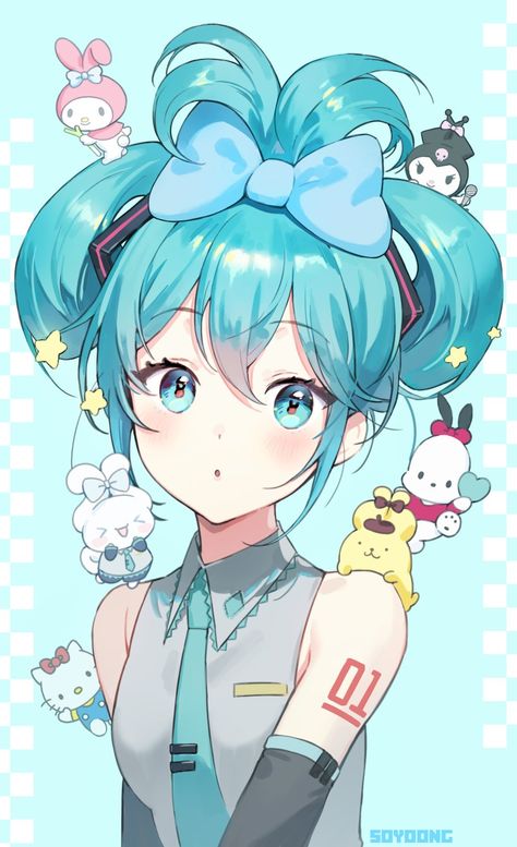 Kartu Pokemon, Miku Hatsune Chibi, Hello Kitty Colouring Pages, Arte Do Kawaii, Kitty Coloring, Images Kawaii, Hello Kitty Coloring, Cute Kawaii Drawings, Kawaii Drawings