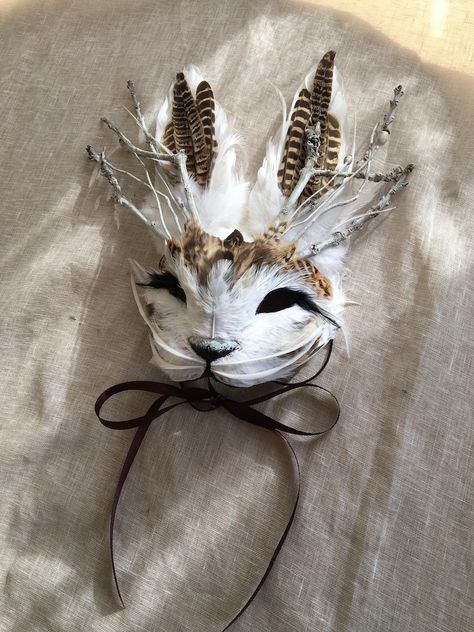 Animal Masquerade Mask, Norwich Uk, Rabbit Mask, Luxury Mask, Animal Aesthetic, Wolf Mask, Christmas Windows, Feather Mask, Animal Mask