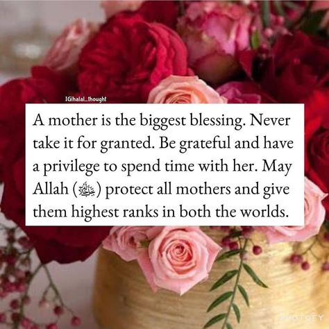 Ameen ya Rabb ❤ #mother #love #islam #islamicQuotes #muslim #islamicreminders #deen Mother In Islam, Love My Parents Quotes, Mother Love, Love In Islam, Quotes About Motherhood, Allah Love, Islamic Quotes Wallpaper, Prayer Verses, Allah Quotes