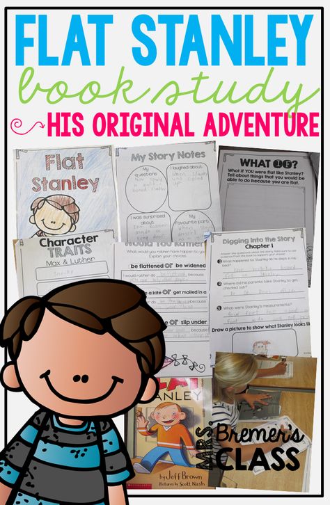 Flat Stanley Activities, Stanley Ideas, Activities For First Grade, Flat Stanley, Picture Book Activities, Guided Reading Activities, Realistic Fiction, Read Aloud Books, Author Studies