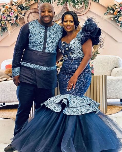 Tswana Traditional Wedding Attire: A Blend of Culture and Romance 29 Tswana Traditional Attire, Tswana Traditional Wedding, Lobola Outfits, Tswana Traditional Wedding Dresses, Wedding Attire For Women, African Traditional Wedding Dress, African Princess, Traditional Wedding Attire, African Attire For Men