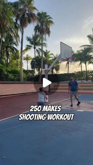 Mason Elite Basketball on Instagram: "On vacation with @zaymason22 - but we always find 30/45 minutes a day to get the work in ‼️ Share this workout with a young hooper 🙏🏻 

250 Makes Shooting Workout

1. POP UPS - 5 Makes 5 Spots - Close Range 

2. DROP POPS - 5 Makes 5 Spots - Close Range

3. BACK PEDALS - 5 Makes 5 Spots - 12-15FT

4. SPRINT OUT SQUARE UPS - 5 Makes 5 Spots

5. CURL SHOOTING - 25 Total Makes

6. TWO DRIBBLE PULLS - 25 Total Makes

7. SHOT FAKE 1-2 - 25 Total Makes

8. PICK UP VARIATION - 25 Total Makes

9. 50 Made Free Throws" Basketball Shooting Workouts, Shooting Basketball, Basketball Shooting, Free Throw, Basketball Training, Pop Ups, On Vacation, Kid Stuff, Pop Up