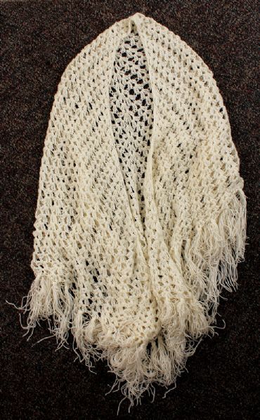 Lot Detail - Stevie Nicks Owned and Worn Shawl Stevie Nicks Shawl, Crochet Shawls, Shawl Pattern, Stevie Nicks, Yarn Art, Crochet Shawl, Crochet Projects, Knitted Scarf, Tatting