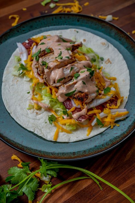 High Protein Spicy Chicken Wrap — Matthew Augusta Spicy Chicken Wraps Healthy, High Protein Spicy Grilled Chicken Wrap, Chicken Guacamole Wrap, High Protein Chicken Wrap Recipes, Spicy Grilled Chicken Wrap, High Protein Spicy Chicken Wrap, High Protein Chicken Wraps, Spicy Chicken Wrap Recipes, High Protein Wraps