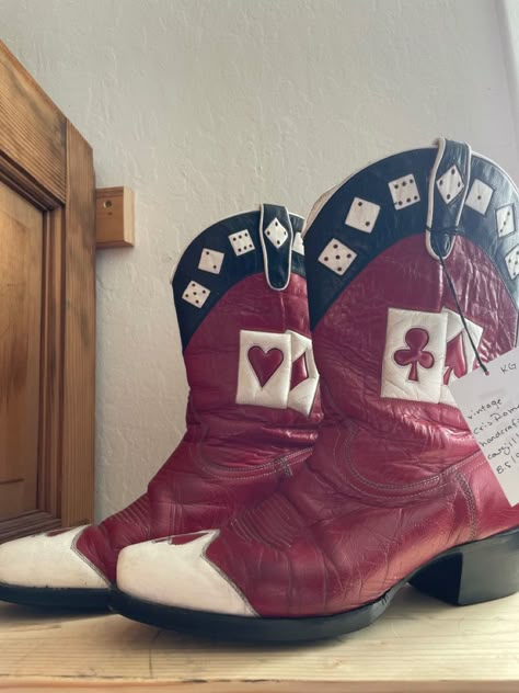 Cherry Cowboy Boots, Short Red Cowboy Boots, Red Boots Outfit Summer, Western Cowboy Boots Outfit, Vintage Cowboy Boots Outfit, Mini Cowboy Boots, Fsu Tailgate, Red Cowboy Boots Outfit, Red Cowgirl Boots