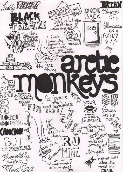 Disciplinary Literacy, Arctic Monkeys Tattoo, Arctic Monkeys Lyrics, Arctic Monkeys Wallpaper, Monkey Drawing, Collage Des Photos, Monkey Tattoos, Monkey Wallpaper, Notebook Drawing