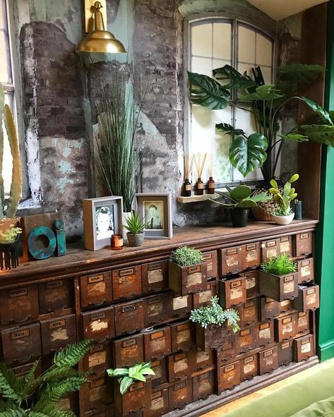 Dreamy Interiors, Apothecary Decor, Lots Of Plants, Packing Boxes, Hus Inspiration, Marimekko, My New Room, Home Fashion, House Inspiration