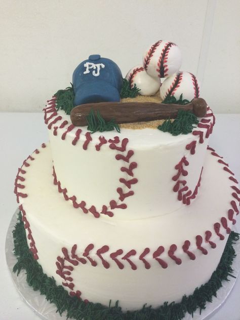 Baseball Or Bows Cake Ideas, Baseball Or Bows Cake, Baseball Birthday Cake, Baseball Bat Cake, 2 Tier Baseball Cake, Baseball Theme Cakes, Baseball Birthday Cookie Cake, Baseball Birthday Cakes, Fish Cake Birthday