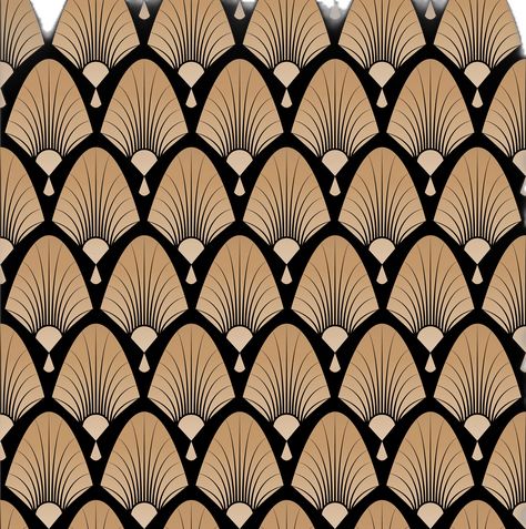 Art deco pattern design