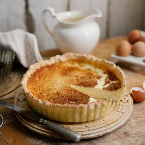 South African Desserts, African Dessert, Milk Tart, Sweet Pie, Sweet Tarts, Tart Recipes, Sweet Savory, The Pretty, Just Desserts