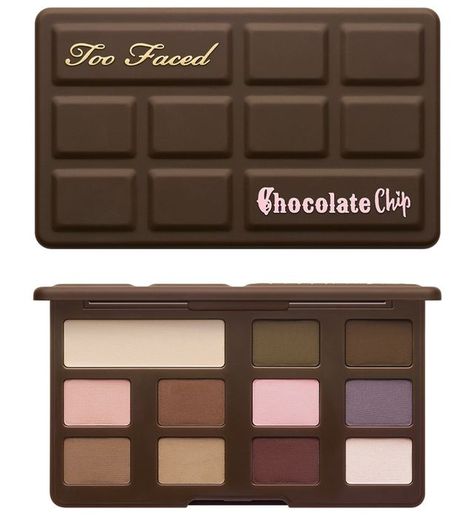 Too Faced Matte Chocolate Chip Eyeshadow Palette for Black Friday 2016 Too Faced Eyeshadow, Too Faced Chocolate, Eyeshadow Products, Matte Eyeshadow Palette, Matte Makeup, Nails Christmas, High End Makeup, Trendy Makeup, Too Faced Makeup