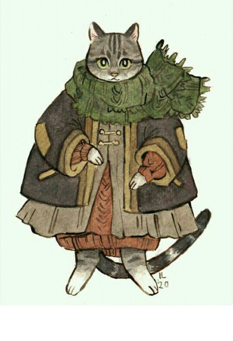 Wanderhome Character Art, Goblincore Aesthetic Art, Animal Character Art, Cats Art Illustration, Cute Goblin, Goblincore Art, Arte Peculiar, Arte Inspo, Art Anime