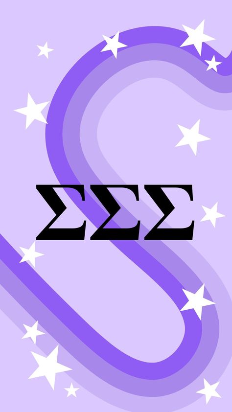 Purple Paddle Sorority, Tri Sigma Wallpaper, Tri Sigma Graphic, Tri Sigma Canvas, Sigma Girl, Big Little Paddles, Little Gifts Sorority, Paddle Ideas, Sorority Art