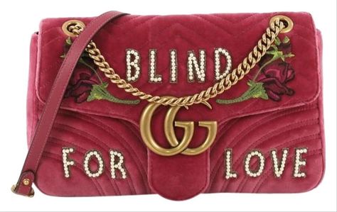 Gucci Marmont Velvet, Raspberry Rose, Embroidered Shoulder Bag, Gucci Pink, Gucci Marmont, Gucci Bamboo, Gucci Gg Marmont, Gg Logo, Gucci Models