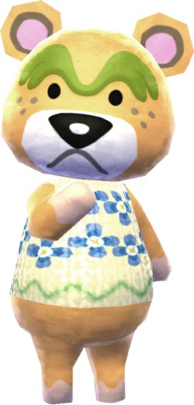 Acnh List, Animal Crossing Wiki, Lazy Bear, Animal Crossing New Leaf, Leaf Animals, Animal Crossing Wild World, City Folk, Animal Crossing Villagers, Lazy Cat