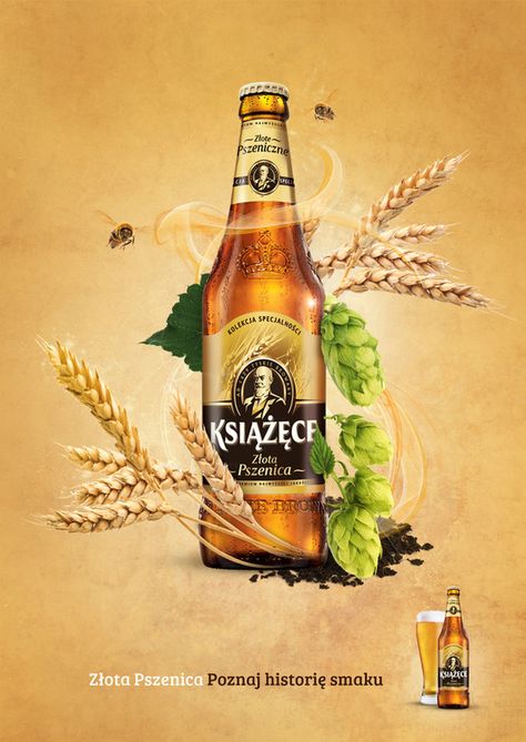 BEER by Anna Małecka, via Behance Craft Beer Advertising, Beer Design Ideas, Beverage Poster, Beer Photography, Beer Advertising, Alcohol Packaging, Beer Ad, 광고 디자인, Creative Advertising Design