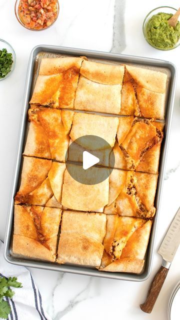 1,509 likes, 176 comments - thebakermama on April 21, 2024: "Beef and Bean Sheet Pan Quesadilla 😋🍽️ A delicious dinner that can be on the table in less than an hour! Serve with a variety of ...". Taco Sheet Pan Dinner, Sheet Pan Quesadilla, Pan Quesadilla, Sheet Pan Quesadillas, Shrimp Quesadilla, Simple Supper, Butter Making, Sheet Pan Dinners, Delicious Dinner