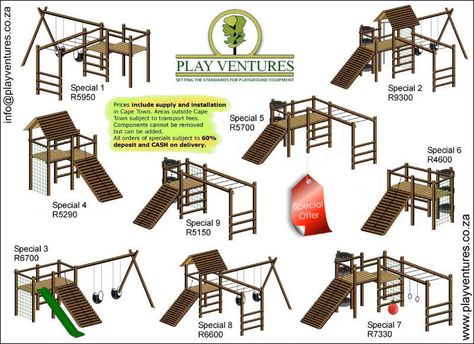 Kids Jungle Gym, Wooden Playground Equipment, Backyard Gym, Wooden Playground, Kids Backyard Playground, Play Structures, Outdoor Play Areas, Diy Playground, Kids Outdoor Play