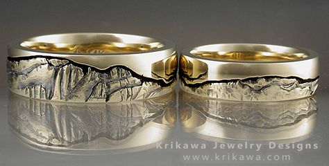 Mountain ring tattoo