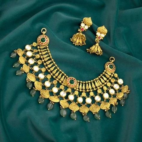 GOLD NECKLACE JADTAR SET Best In Finishing | Quality | Trust | Price “Wearing Beautiful Jewellery Makes Every Moment Great.” Bhavani Jewellers has created an exclusive Gold jewellery range with unique Gold Jadtar Necklace Set designs with price enlisted Gold Jadtar Necklace Set Under Rs.6.49.000/- For more details What's app direct connect Click now WhatsApp - 8711801180 Call☎️ - 9601302904 Call☎️ - 8128943557 📌DM us for any query 📮bhavanijewellerscs@gmai.com 📍BHAVANI JEWELLERS📍 ... Jadtar Set, Jadtar Necklace Set, India Necklace, Set Designs, What's App, Gold Jewellery, Necklace Set, Beautiful Jewelry, Gold Jewelry