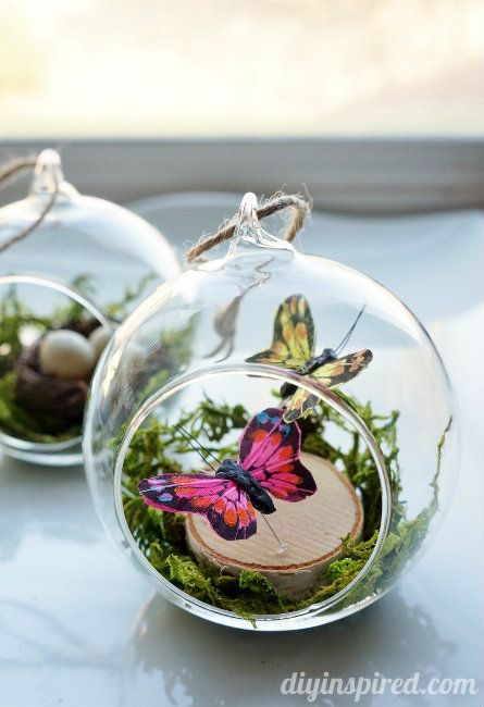 Winter Woodland Butterflies Ornament Diy Butterfly Decorations, Diy Papillon, Butterfly Ornaments, Diy Butterfly, Diy Ornaments, Winter Woodland, Butterfly Party, Butterfly Wedding, Fairy Birthday