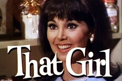 That Girl Tv Show, Boomer Style, Marlo Thomas, That Girl, 1970s Childhood, Tv Show Couples, Fun Memories, Classic Comedies, Olden Days