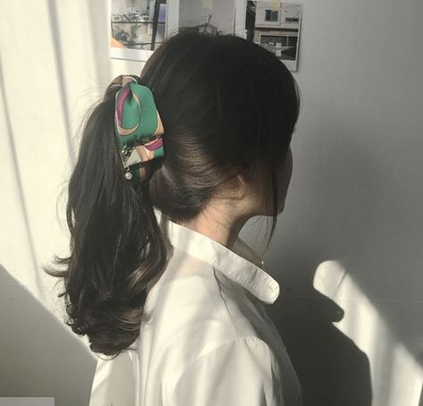 Ulzzang Hair, Korean Accessories, Vlasové Trendy, Hair 2018, 가을 패션, Korean Hairstyle, Aesthetic Hair, العناية بالشعر, Fesyen Wanita