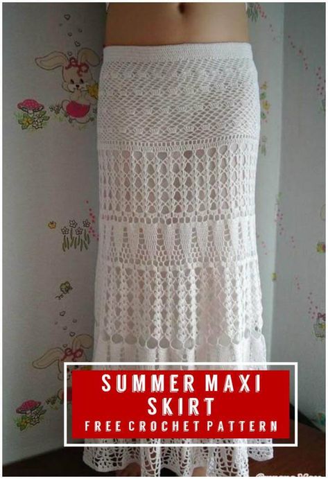 Crocheted Skirt, Crochet Patterns Free Women, Skirt Pattern Free, Crochet Dress Pattern Free, Crochet Summer Dresses, Crochet Skirt Pattern, Skirt Diy, Summer Dress Patterns, Crochet Skirts