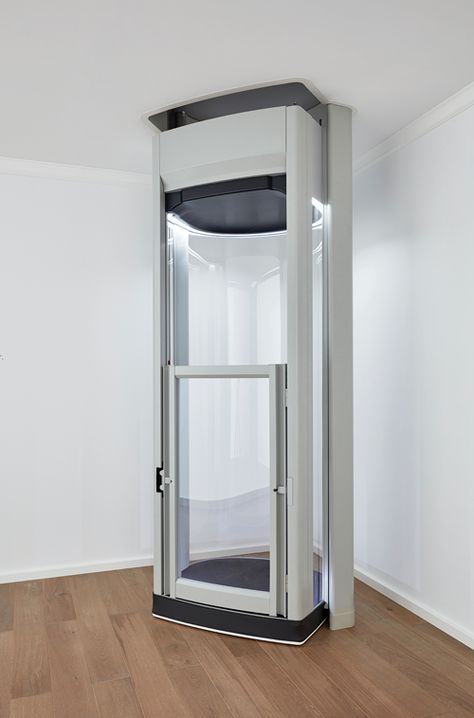 Personal Elevator, Green Divider, Home Elevators, Home Elevator, Home Lift, House Lift, Stair Lifts, Compact Home, Elevator Interior