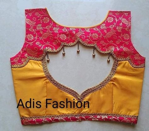 Pattu Blouse Stitching Designs, Pattu Blouse Design Models Back Neck, Pattu Blouse Back Neck Designs Pattern, Banaras Blouses, Blouse Degine, Hands Models, Neck Models, Shiva Angry, Latest Blouse Neck Designs