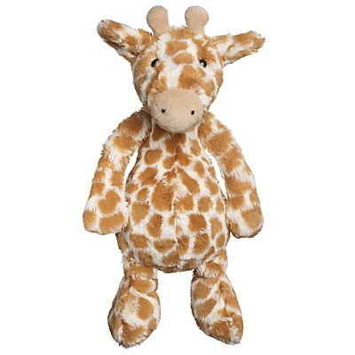 Jellycat Bashful Giraffe, Medium 230623435 This adorable giraffe is so soft, hes the perfect companion to cuddle and take on trips. He has a kind face and the perfect patchy giraffe print. http://www.comparestoreprices.co.uk/soft-toys/jellycat-bashful-giraffe-medium-230623435.asp Giraffe Stuffed Animal, Young Animal, Manhattan Toy, Cute Stuffed Animals, Soft Dolls, Animal Fashion, Plush Animals, Baby Toddler Toys, Plush Dolls