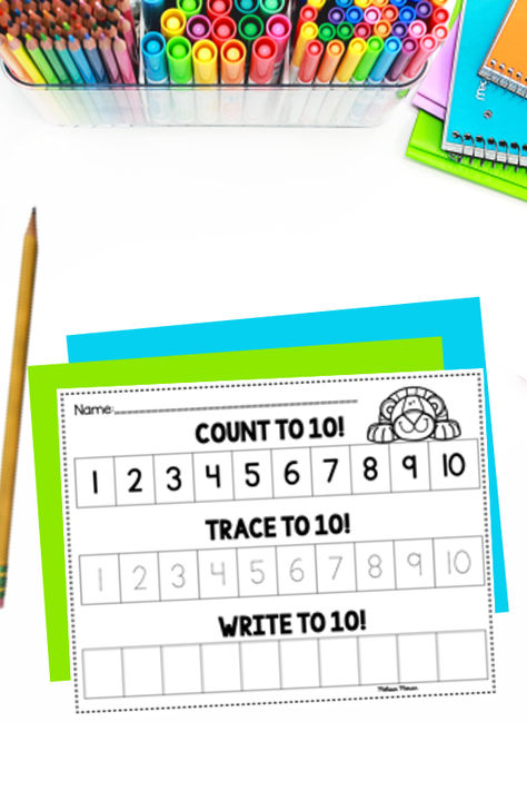 Looking for a flexible, differentiated tool to help students master number writing? This resource provides structured practice for numbers 1-120, with sections for 1-10, 1-20, 1-30, 1-40, 1-50, 1-100, and 1-120. With built-in scaffolding, it’s perfect for reinforcing number formation in kindergarten. Use it for morning work, math centers, homework, or independent practice! Numbers To 50 Activities, Numbers 0-10 Kindergarten Activities, Writing Numbers 1-10, Writing Numbers 1-10 Kindergarten, Number Writing Activities, Writing Numbers Kindergarten, Number Writing Practice, Number Writing, Number Formation