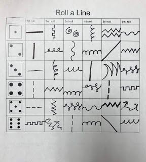 Art Activities For First Grade, Line Art For Elementary Students, Lines Kindergarten Activities, Grade 1 Line Art, Line Art Grade 2, Line Art Kindergarten, Kindergarten Line Art, Grade 1 Art Ideas, Lines Kindergarten