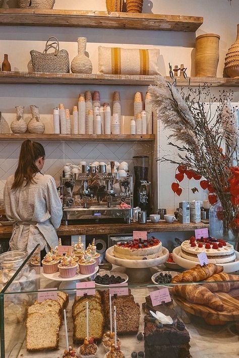 My Coffee Shop, Cozy Bakery Coffee Shop, Cute Shop Aesthetic, Farm Cafe Design Coffee Shop, Cafe Bakery Aesthetic, Danish Coffee Shop, Bakery Cafe Aesthetic, Cottage Bakery Aesthetic, Cute Coffee Shop Ideas