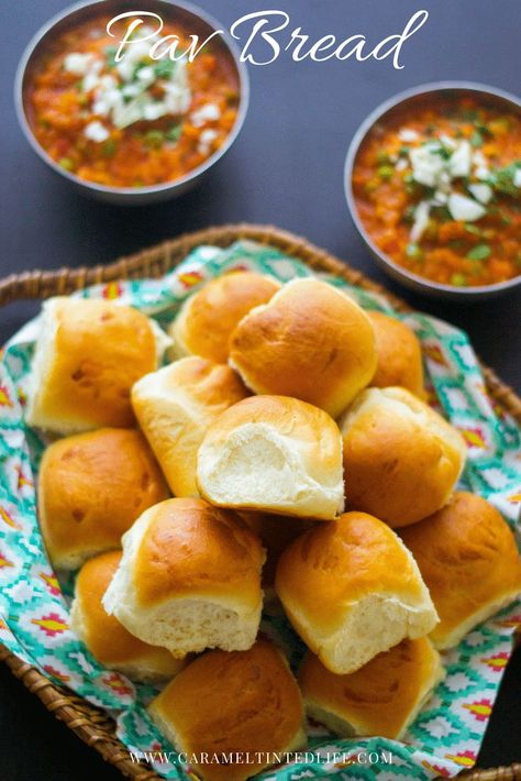 Pav bread can be made in the comforts of your home! #easypavbread #pavrecipe #easybread #indanbreadrecipe #indianpav #indianbread Indian Recipes Authentic, Bread At Home, Indian Appetizers, Easy Indian Recipes, Good Roasts, Indian Bread, Vegetarian Snacks, Indian Street Food, Instant Pot Dinner Recipes